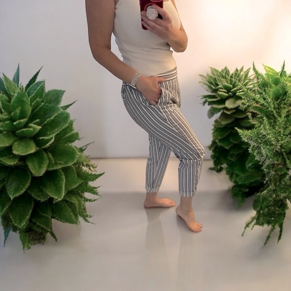 NWT-Splendid Navy Pinstripe Pants XL - Picture 3 of 10